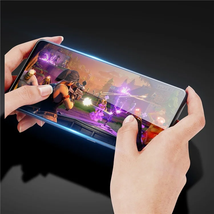DUX DUCIS para Oppo A1 5G / A98 5G Película protectora de pantalla totalmente encolada de 0,33 mm HD Clear Tempered Glass (9D)