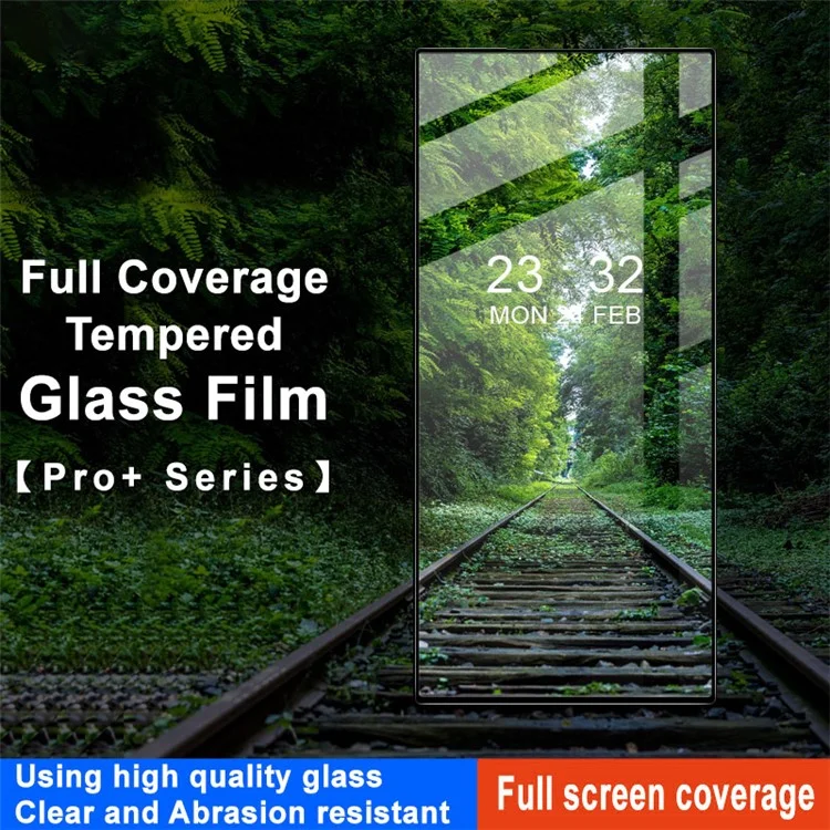IMAK Pro+ Series para ZTE nubia Red Magic 8S Pro Película de Vidrio Templado HD Transparente Protector de Pantalla Completa