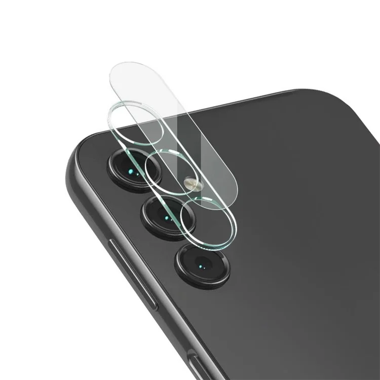 IMAK Lens Protector für Samsung Galaxy A25 5G (Global) (161,0 x 76,5 x 8,3 mm) Ultra Clear Integrierter Hartglaslinsenfilm + Acryl-Linsenschutzkappe