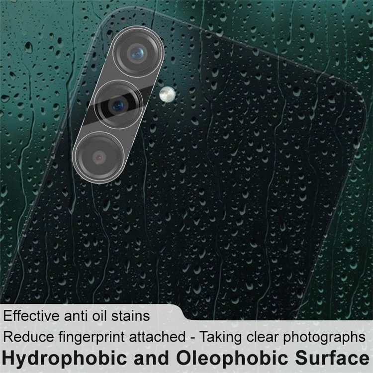 IMAK Lens Protector für Samsung Galaxy A25 5G (Global) (161,0 x 76,5 x 8,3 mm) Ultra Clear Integrierter Hartglaslinsenfilm + Acryl-Linsenschutzkappe