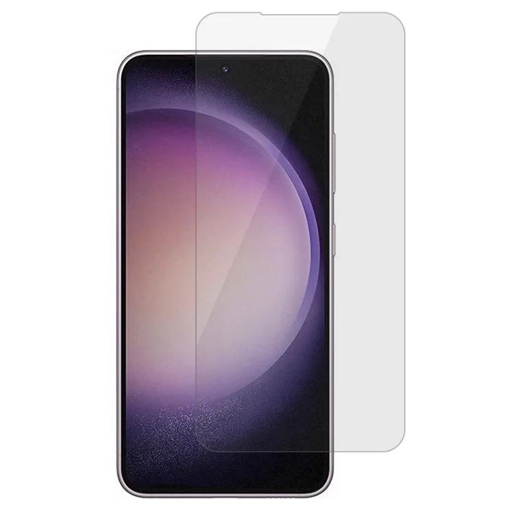 Защитная пленка из закаленного стекла для Samsung Galaxy S23 FE, 2.5D, с закругленными краями, взрывобезопасная, защитная для экрана телефона