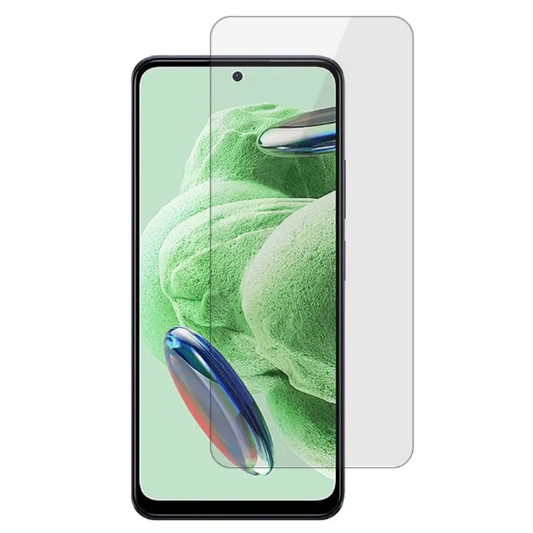 Screen Protector for Xiaomi Redmi Note 12 5G (China) / (India) / (Global) / Poco X5 5G , 2.5D Arc Edge Tempered Glass Film