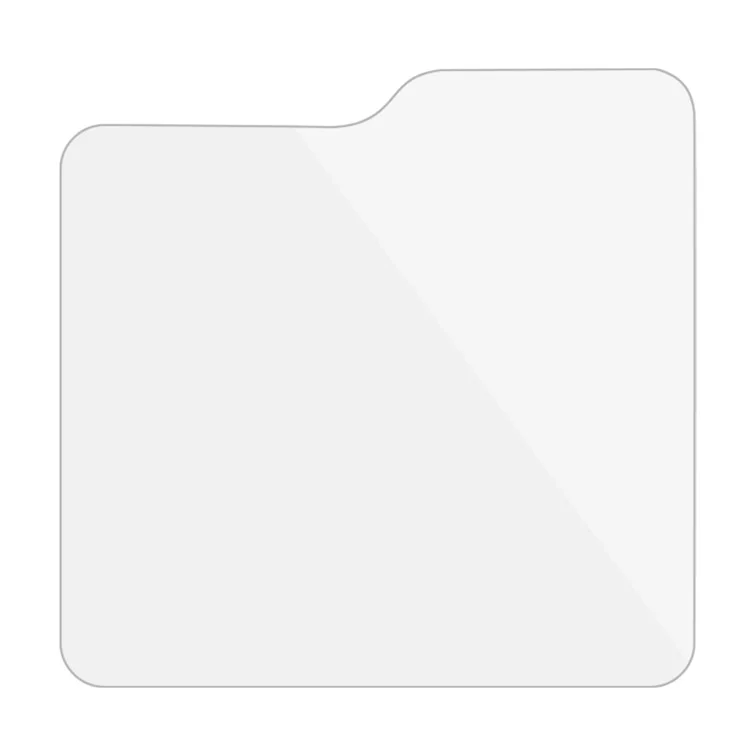 Für Samsung Galaxy Z Flip5 5G Rückseiten-Kleinbildschirm-Schutzfolie 0,3 mm Bogenrand HD Klares Panzerglas-Schutzfilm