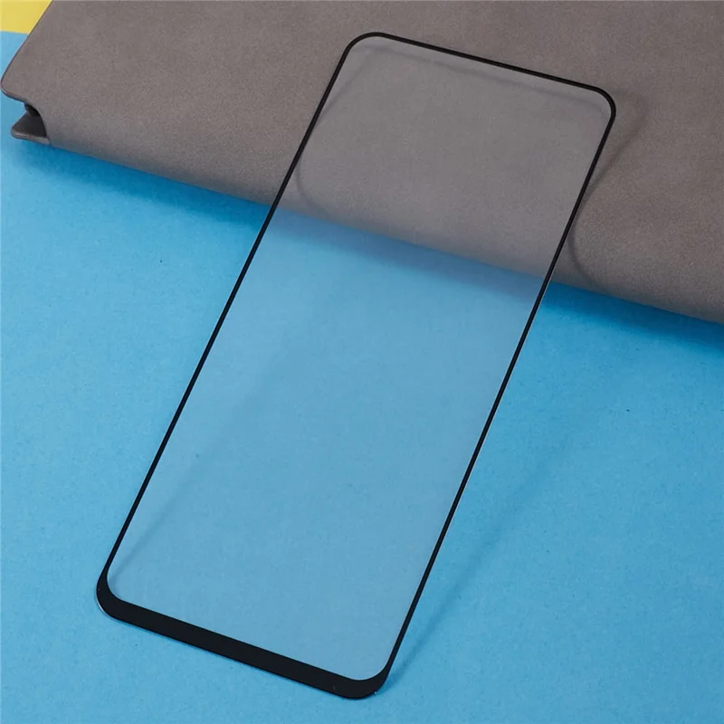 For Xiaomi Redmi 12R 4G Silk Printing Phone Full Screen Protector Tempered Glass Full Glue HD Clear Film
