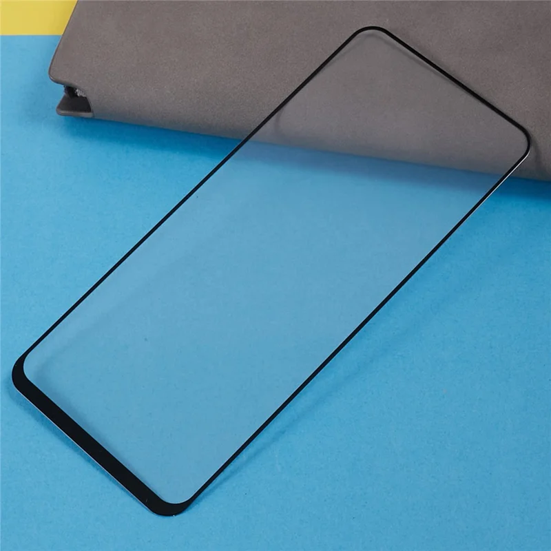 For Xiaomi Redmi 12R 4G Silk Printing Phone Full Screen Protector Tempered Glass Full Glue HD Clear Film