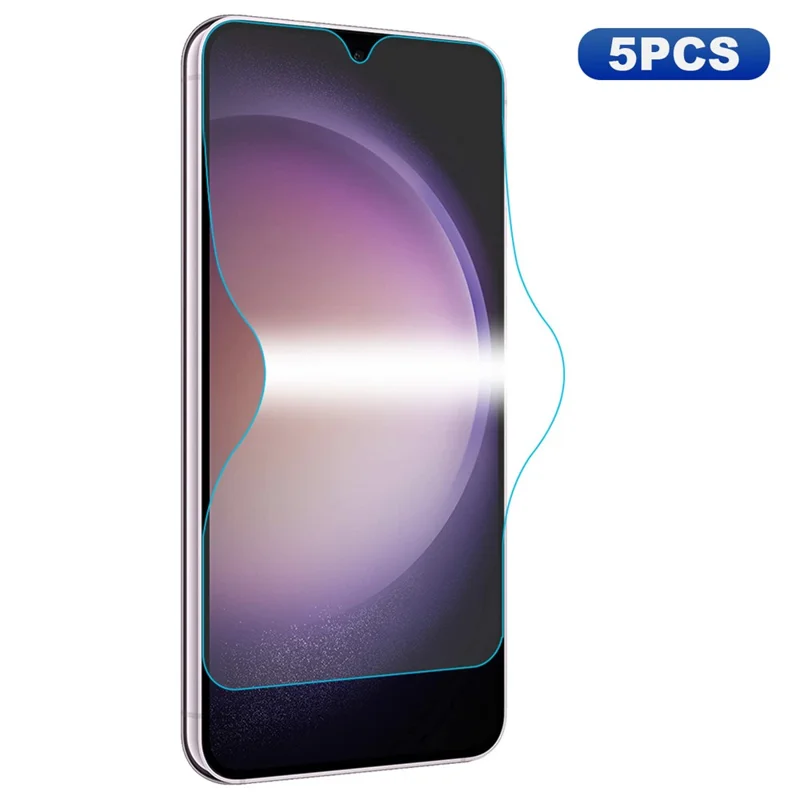 ENKAY HAT PRINCE Hydrogel Film 5PCS For Samsung Galaxy S23+ / S22+ 5G TPE+PET+TPU Soft Protector Anti-Dust Full Screen Film