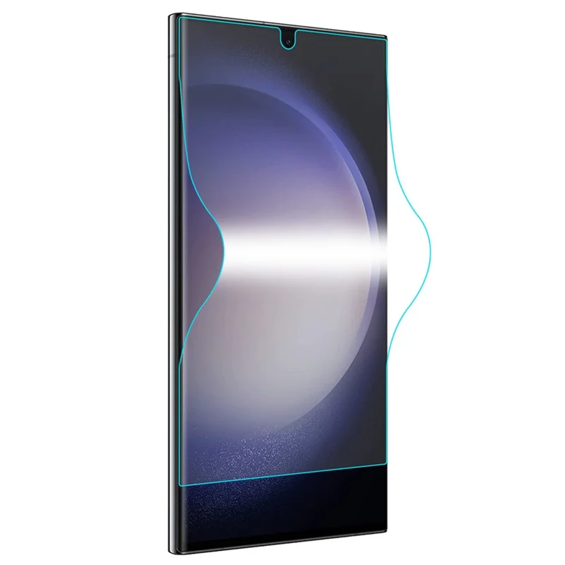 ENKAY HAT PRINCE For Samsung Galaxy S23 Ultra Full Glue TPE+PET+TPU Hydrogel Protector Anti-Dust Full Screen Cover