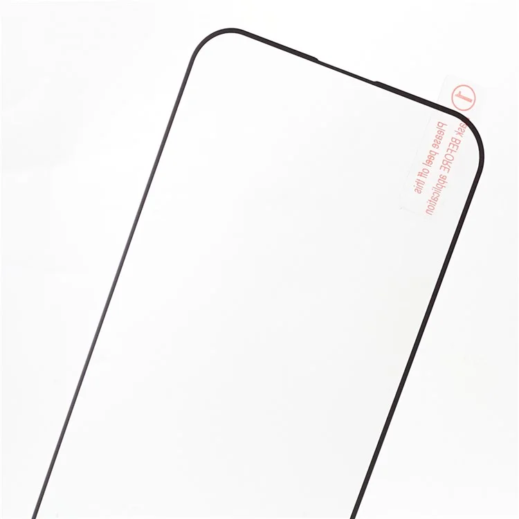 Para iPhone 15 Pro Silk Printing Phone Full Screen Protector Anti-static Full Glue High Aluminium-silicon Glass Film