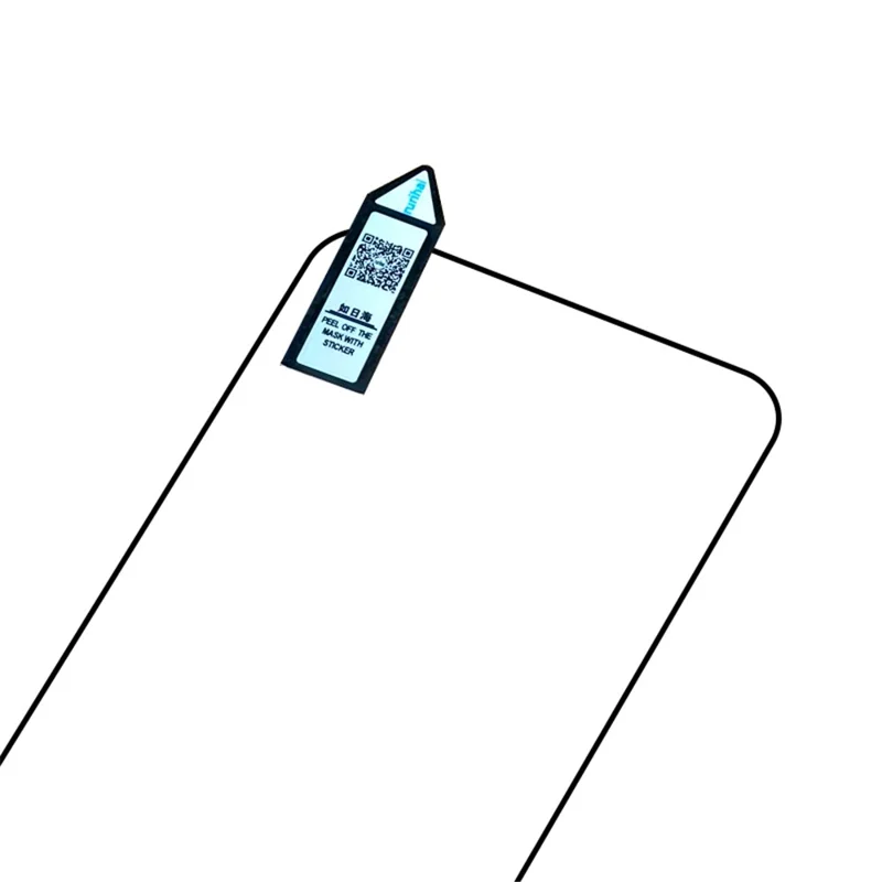 RURIHAI For Xiaomi Redmi Note 12R 5G Secondary Hardening Screen Protector High Aluminum-silicon Glass 0.26mm 2.5D Film