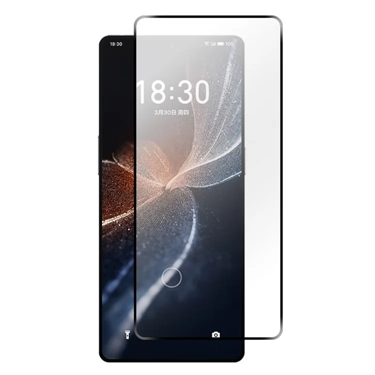 RURIHAI 10 штук Для Meizu 20 Infinity Высококачественный алюминиево-кремниевый стеклянный защитный экран Вторичная закалка 2,5D 0,26 мм Пленка