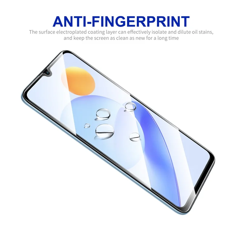 ENKAY HAT PRINCE 5Pcs Screen Protector for Huawei nova Y71 4G / Enjoy 60 , 0.26mm 9H High Aluminium-silicon Glass Silk Printing 2.5D Film