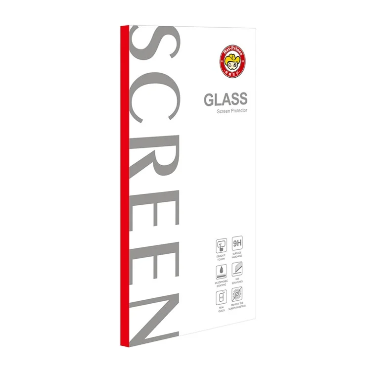 ENKAY HAT PRINCE 2Stück für Samsung Galaxy S23 FE Vollbildschirmschutz Seidendruckverfahren 9H 2,5D High Aluminium-Silizium-Glas 0,26 mm Film