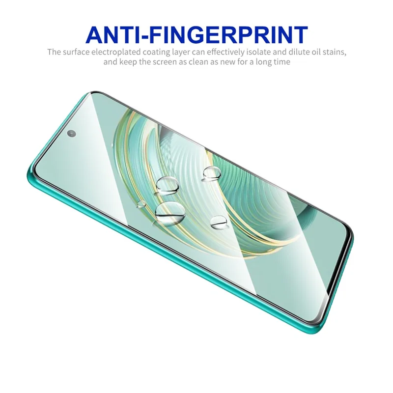 ENKAY HAT PRINCE For Huawei nova 10z 4G HD Clear Screen Protector Silk Printing 0.26mm High Aluminium-silicon Glass 9H 2.5D Film