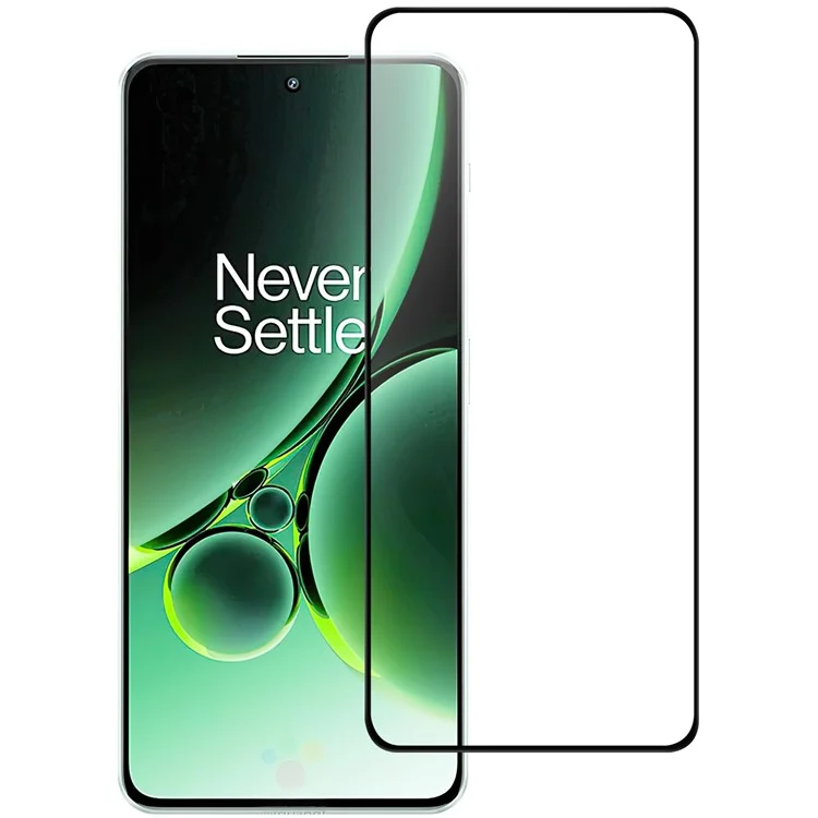 Para OnePlus Nord 3 5G Protector de pantalla superclaro del teléfono móvil Borde negro Película de cobertura de pantalla de vidrio AGC pegamento completo