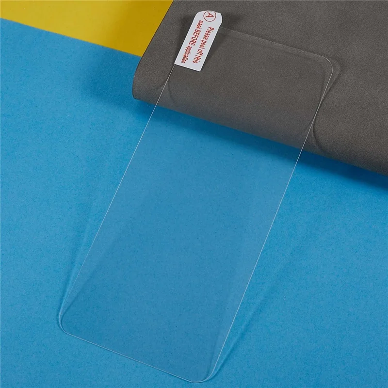 For Xiaomi Redmi 12R 4G High Aluminum-silicon Glass Screen Protector 2.5D Arc Edge HD Clear Anti-explosion Film