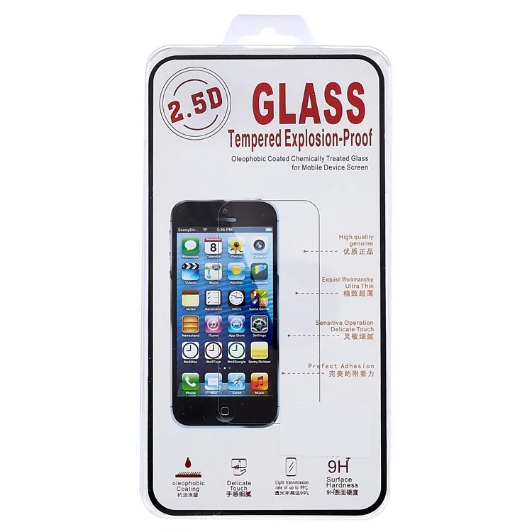For Asus Zenfone 10 5G 2.5D Arc Edge Screen Protector High Aluminum-silicon Glass Explosion-proof Film