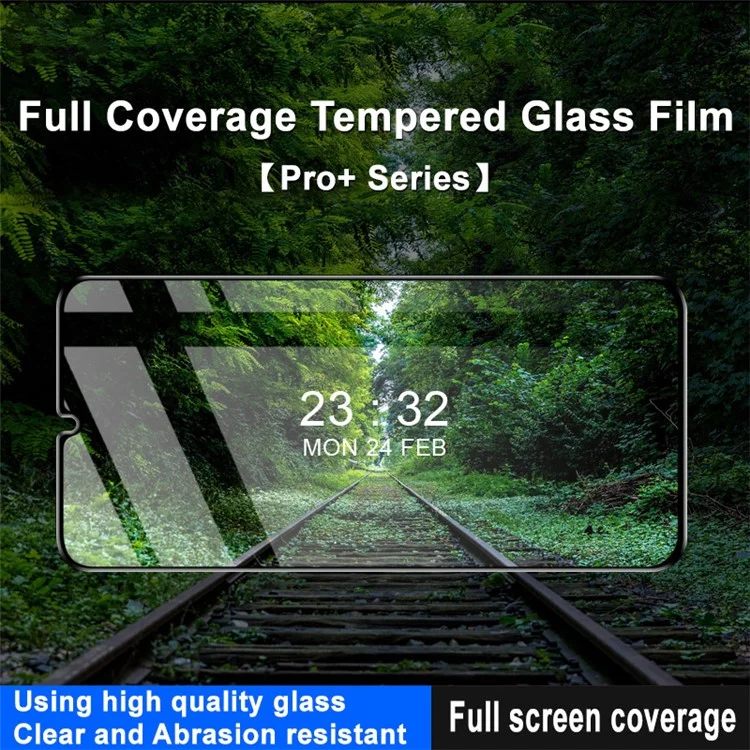 IMAK Pro+ Series for Samsung Galaxy A25 5G (Global) (161.0 x 76.5 x 8.3mm) Tempered Glass Full Screen Protector Anti-explosion HD Clear Film