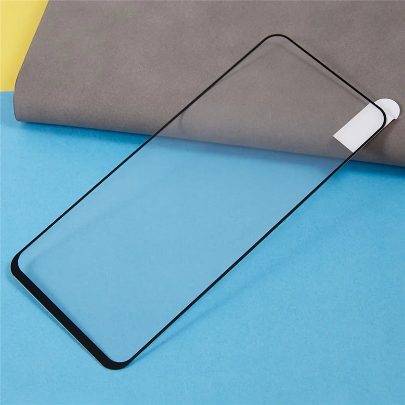 For Xiaomi Redmi 12R 4G Phone Full Screen Protector Electroplated Silk Printing Full Glue Tempered Glass Film