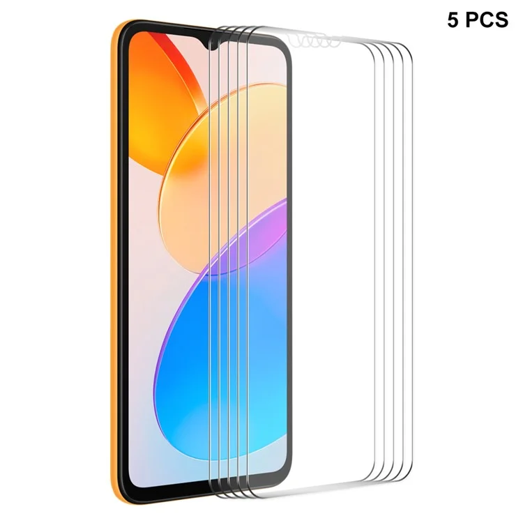 Защитная плёнка ENKAY HAT PRINCE для Honor 70 Lite 5G / X5 4G / X6 4G, 5 шт., 9H, 2.5D, 0,26 мм, высококачественное алюминиево-кремниевое стекло