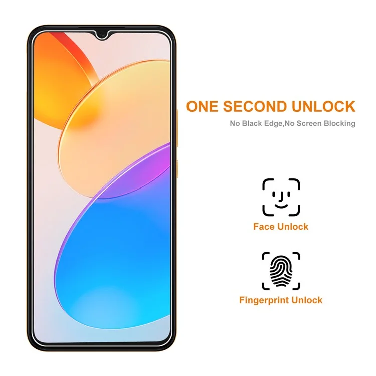Защитная плёнка ENKAY HAT PRINCE для Honor 70 Lite 5G / X5 4G / X6 4G, 5 шт., 9H, 2.5D, 0,26 мм, высококачественное алюминиево-кремниевое стекло