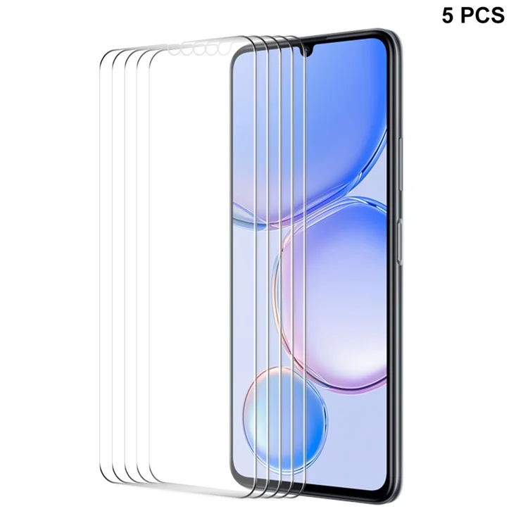 ENKAY HAT PRINCE 5Pcs 2.5D Protecteur d'écran pour Huawei nova Y71 4G / Enjoy 60, 0,26 mm 9H Verre haute aluminium-silicium HD Film