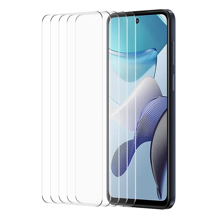ENKAY HAT PRINCE 5Pcs 2.5D-плёнка для Motorola Moto G13 4G / G23 4G / G53 5G / G73 5G / G Power 5G Высокое алюминиево-кремниевое стекло 0,26 мм Защитная пленка для экрана