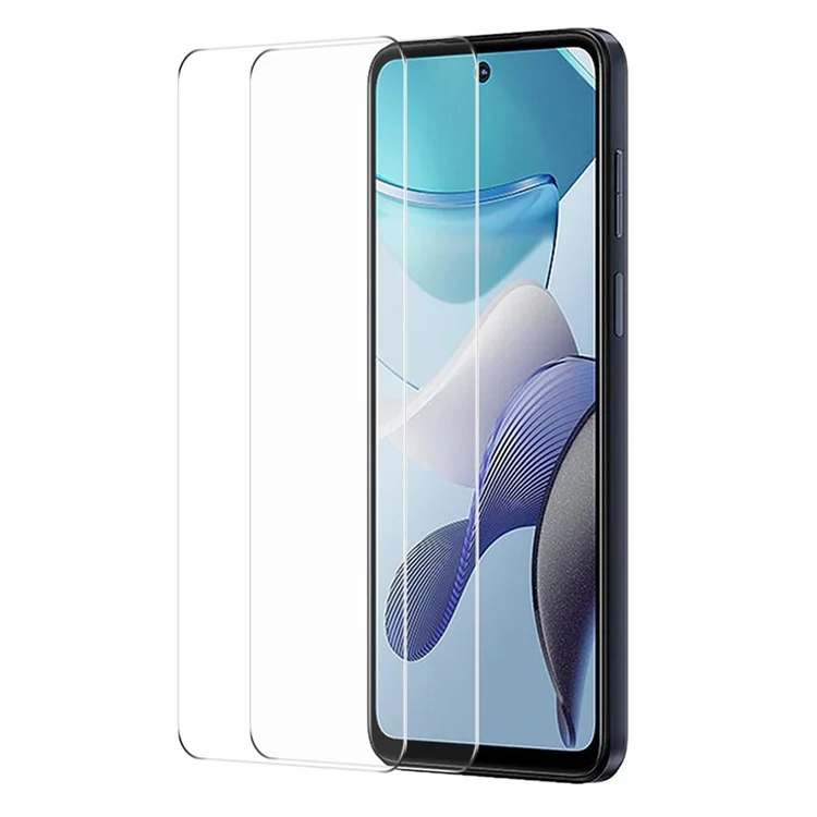 ENKAY HAT PRINCE 2 шт. Защитная пленка для экрана Motorola Moto G13 4G / G23 4G / G53 5G / G73 5G / G Power 5G, Алюминий-кремниевое стекло 9H толщиной 0,26 мм и с 2,5D-кромкой
