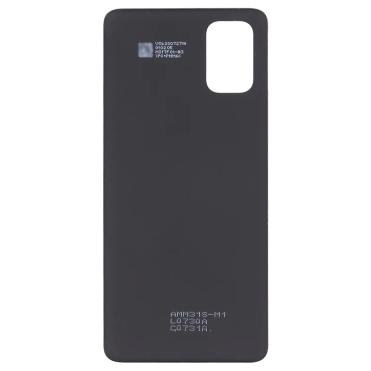 For Samsung Galaxy M31s M317 Back Battery Housing Cover Replacement Part - Black