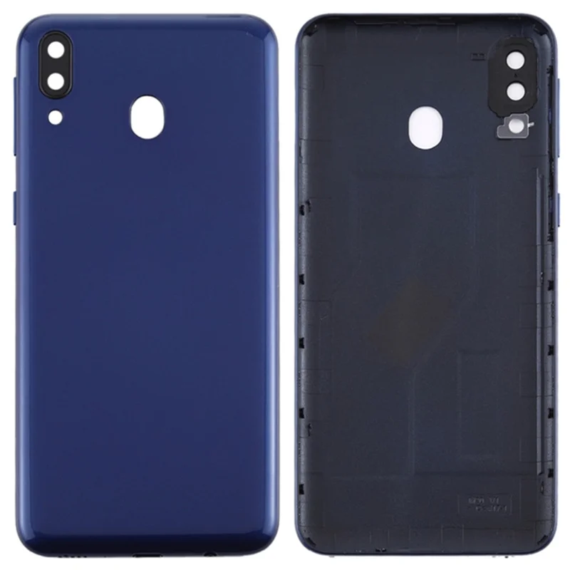 For Samsung Galaxy M20 M205 Battery Housing with Camera Lens Cover - Blue