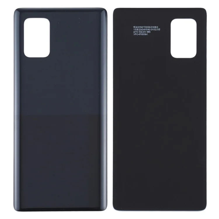 Para o Samsung Galaxy A51 5G SM-A516 Back Battery Capation Capa Parte de Substituição - Preto