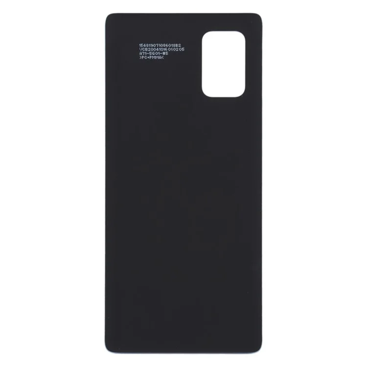 Para o Samsung Galaxy A51 5G SM-A516 Back Battery Capation Capa Parte de Substituição - Preto