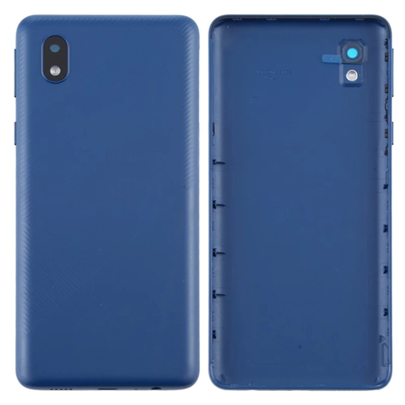 For Samsung Galaxy A01 Core A013 Battery Housing with Camera Lens Cover - Blue