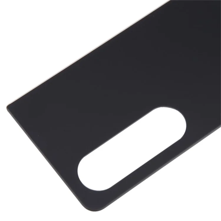 For Samsung Galaxy Z Fold4 5G F936 Back Battery Housing Cover Replacement Part (without Logo) - Black