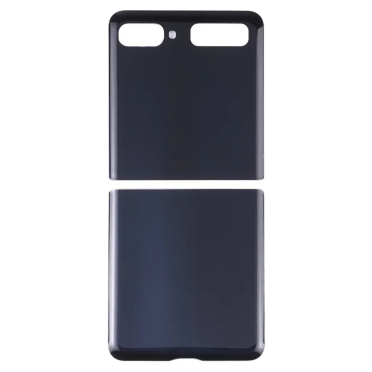 For Samsung Galaxy Z Flip F700 Back Battery Housing Cover Replacement Part (without Logo) - Black