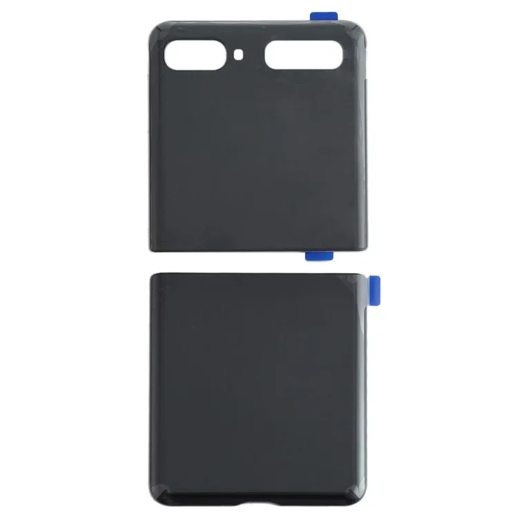 Pour Samsung Galaxy Z Flip 5G F707 Back Battery Batching Cover Remplacement Pièce (sans Logo) - Noir