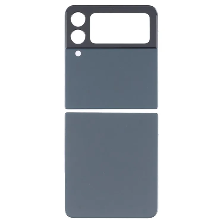 Para o Samsung Galaxy Z Flip3 5G F711 Back Battery Housing Tampa de Substituição da Capa de Substituição (sem Logotipo) - Verde