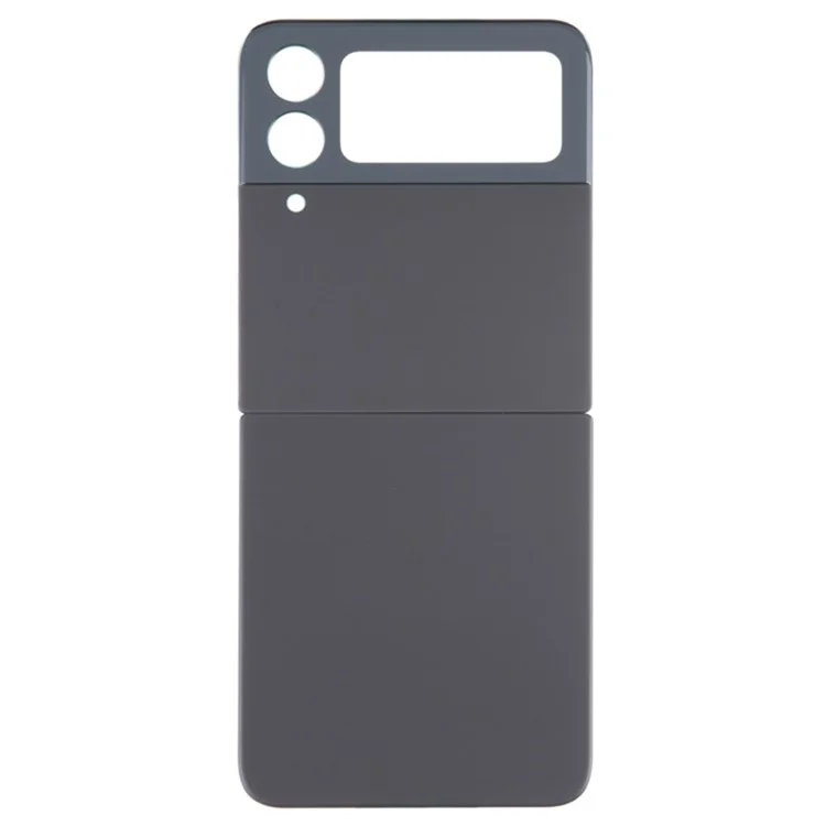 For Samsung Galaxy Z Flip4 5G F721 Back Battery Housing Cover Replacement Part (without Logo) - Black