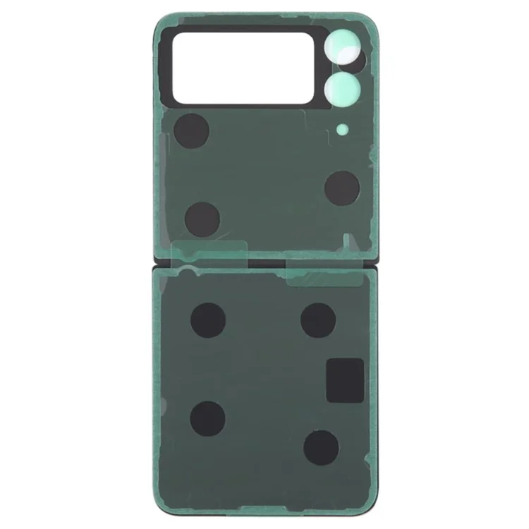 Für Samsung Galaxy Z Flip4 5G F721 Back Battery Housing Cover Ersatzteil (ohne Logo) - Schwarz