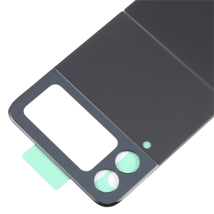 Für Samsung Galaxy Z Flip4 5G F721 Back Battery Housing Cover Ersatzteil (ohne Logo) - Schwarz