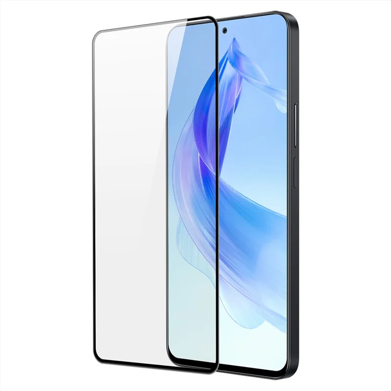 DUX DUCIS Für Honor 90 Lite 5G / X50i 5G Vollbildschutz 2.5D Flacher Bildschirm Mittleres Aluminiumglas HD Klarfolie