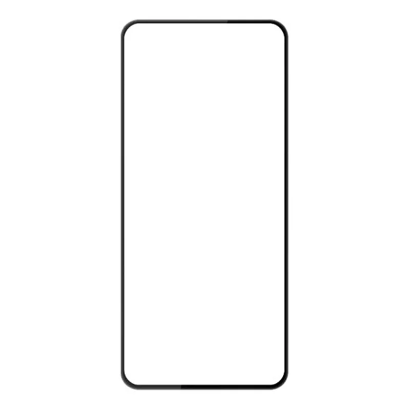 AMORUS Для Xiaomi Redmi 12 4G Full Screen Protector Silk Printing Tempered Glass Full Glue Film - Черный