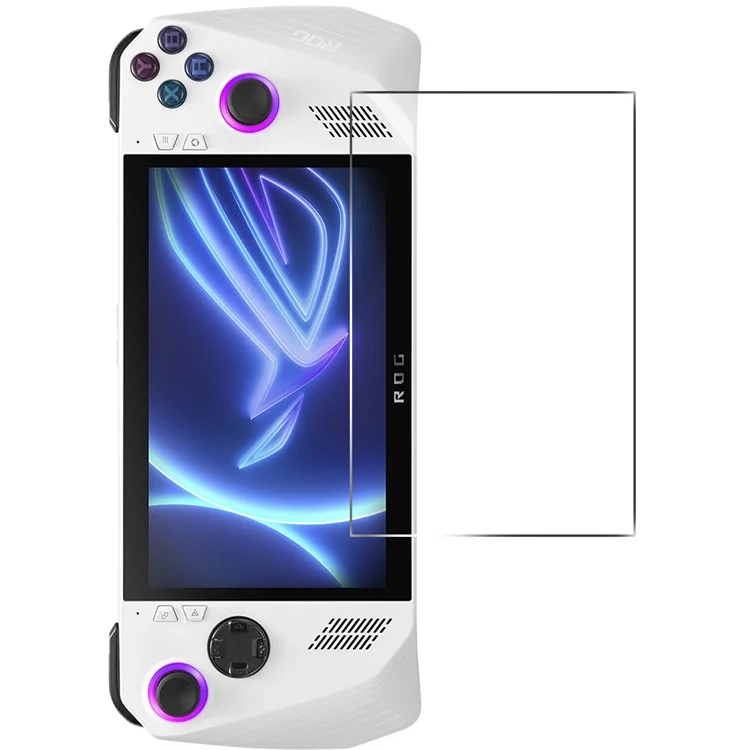 Для Asus ROG Ally (2023) Защитное стекло для экрана 9H Твердость 2.5D Закругленные края Противотуманная пленка