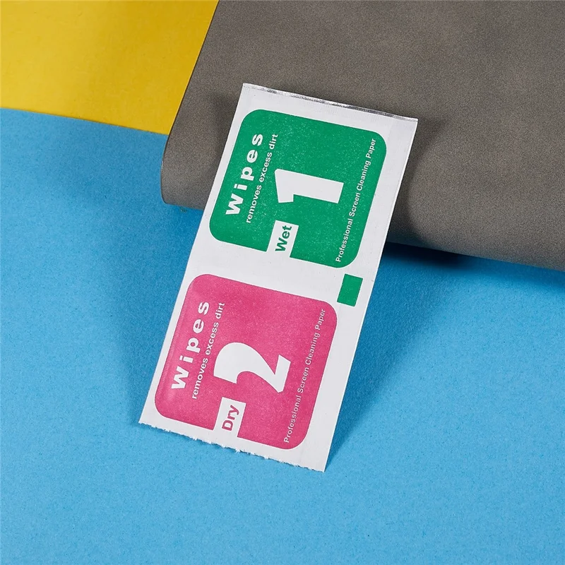 50 pièces / Paquet pour iPhone 15 Pro Protecteur d'écran en verre trempé Anti-Rayures Téléphone portable Film d'écran Ultra Clear