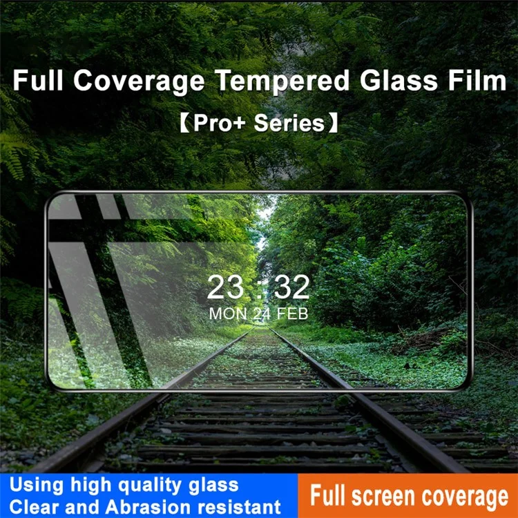 IMAK Pro+ Series для Samsung Galaxy S23 FE HD Clear Tempered Glass Film Anti-explosion Full Screen Protector