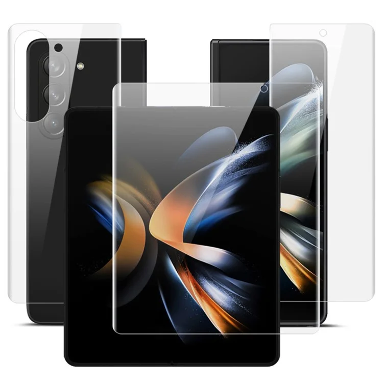 IMAK Hydrogel Film III For Samsung Galaxy Z Fold5 5G Flexible TPU Film Phone Screen + Inside Screen + Back Protector