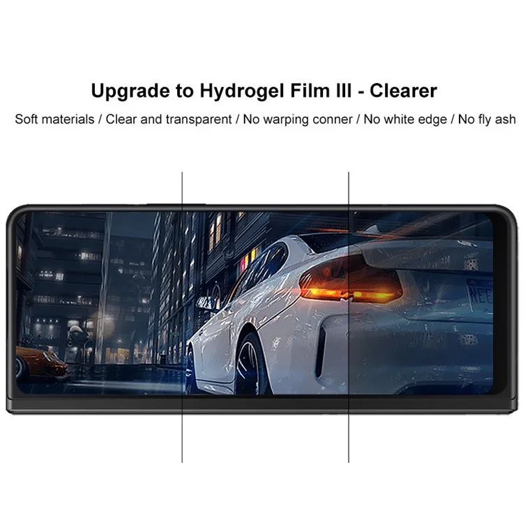 IMAK Hydrogel Film III For Samsung Galaxy Z Fold5 5G Flexible TPU Film Phone Screen + Inside Screen + Back Protector