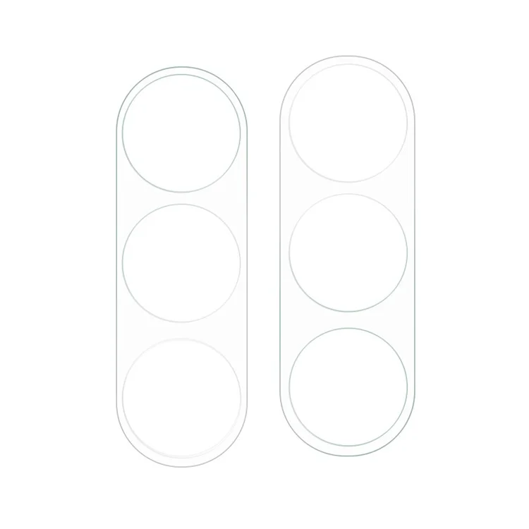 2Pezzi per Samsung Galaxy A25 5G (Globale) (161,0 x 76,5 x 8,3 mm) Protezione Lente Fotocamera 3D Arc Edge Pellicola in Vetro Temperato per Obiettivo Posteriore