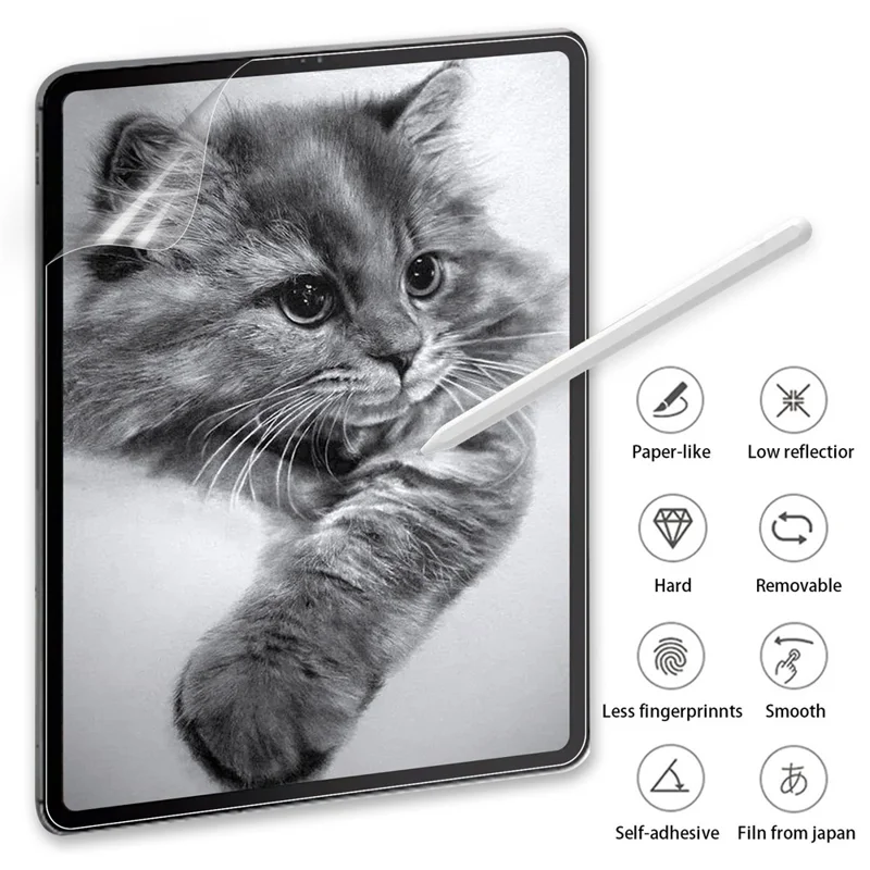 For Samsung Galaxy Tab A8 10.5 (2021) / (2022) Paperlike PET Screen Protector Anti-glare Paperfeel Tablet Screen Film