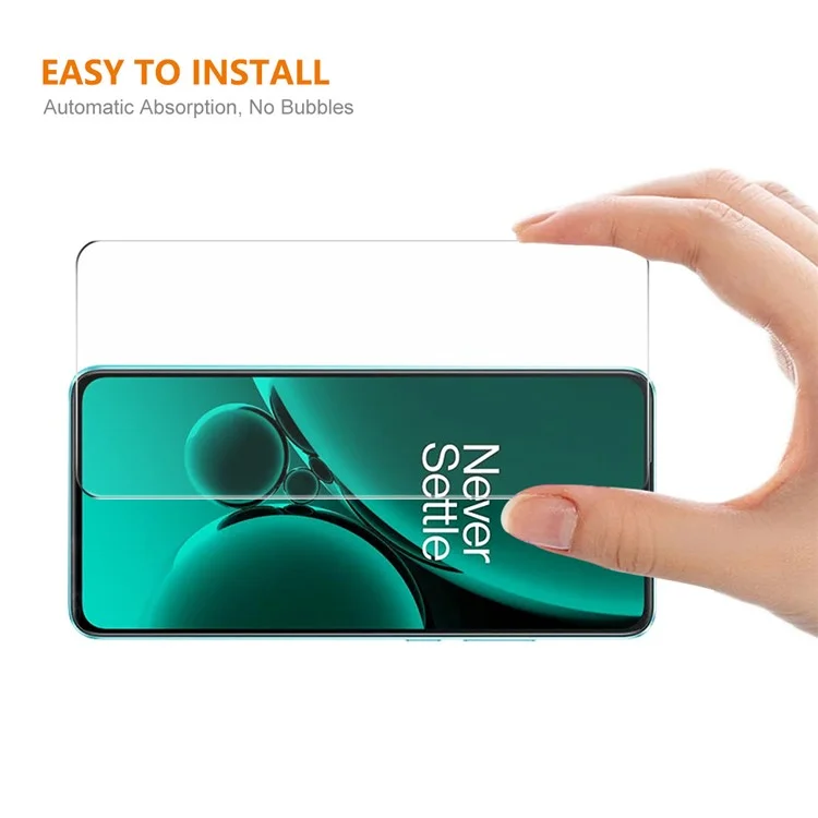 ENKAY HAT PRINCE 5 Piezas para OnePlus Nord CE3 5G 0,26 mm Película protectora de pantalla HD transparente 9H 2,5D Película de vidrio de aluminio-silicio de alta calidad 