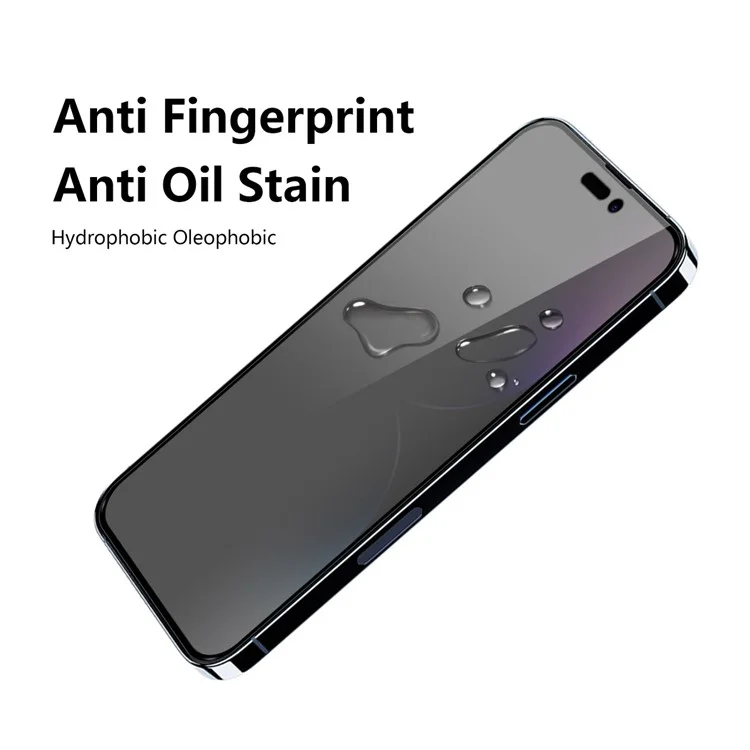ENKAY HAT PRINCE 5Pcs for iPhone 15 Protecteur d'écran en verre trempé anti-reflet anti-espion de 28 degrés
